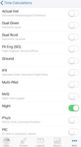 Settings on iOS